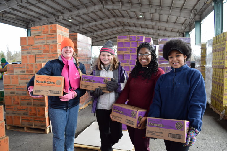 Girl Scouts of Middle Tennessee sold Girl Scout Cookies and learned about goal setting, decision making, money management, people skills, and business ethics.