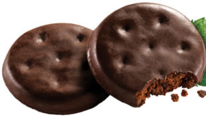 Thin Mints® | Crisp, vegan wafers covered in chocolaty coating, made with natural oil of peppermint