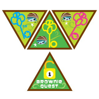 Brownie Journey Badges - Brownie Quest